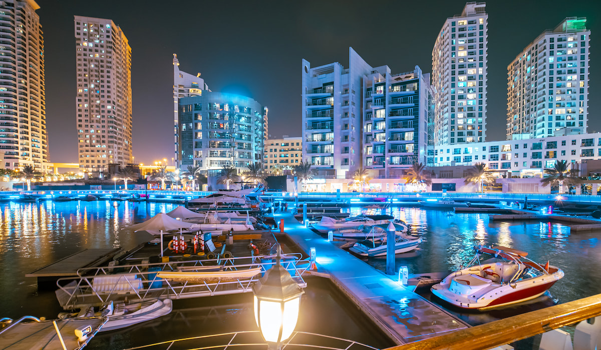 Dubai Marina Port, UAE