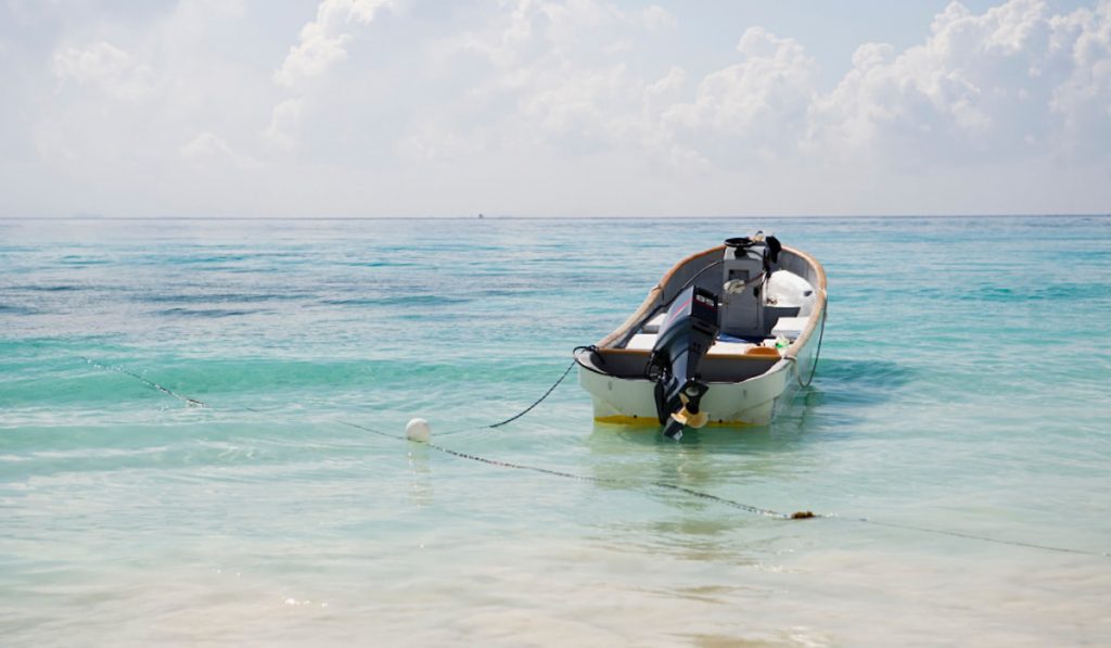 boat in the sea